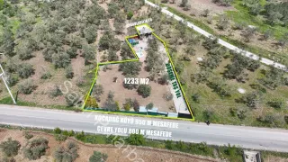 SABRİ PINARBAŞI'dan HAVRAN'da SATILIK YOLA CEPHELİ EVİ OLAN HOBİ BAHÇESİ