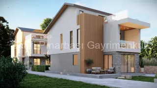 SABRİ PINARBAŞI'dan EŞSİZ MİMARİLİ 5+1 SATILIK VİLLA
