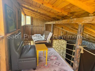 SABRİ PINARBAŞI'dan HAVRAN KARALAR'da SATILIK 12.300m2 TARLA İÇİNDE TAŞ EV