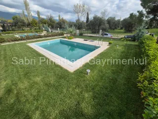 SABRİ PINARBAŞI'dan GÜRE'de ULTRA LÜKS SATILIK TEK MÜSTAKİL HAVUZLU VİLLA