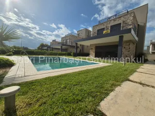 SABRİ PINARBAŞI'dan GÜRE'de ULTRA LÜKS SATILIK TEK MÜSTAKİL HAVUZLU VİLLA