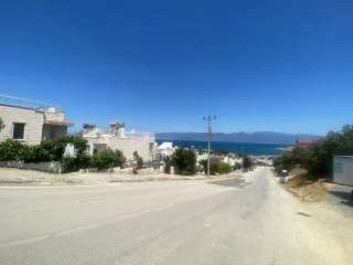 SABRİ PINARBAŞI GAYRİMENKUL'den FULL DENİZ MANZARALI 3 VİLLALIK ARSA