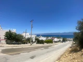 SABRİ PINARBAŞI GAYRİMENKUL'den FULL DENİZ MANZARALI 3 VİLLALIK ARSA